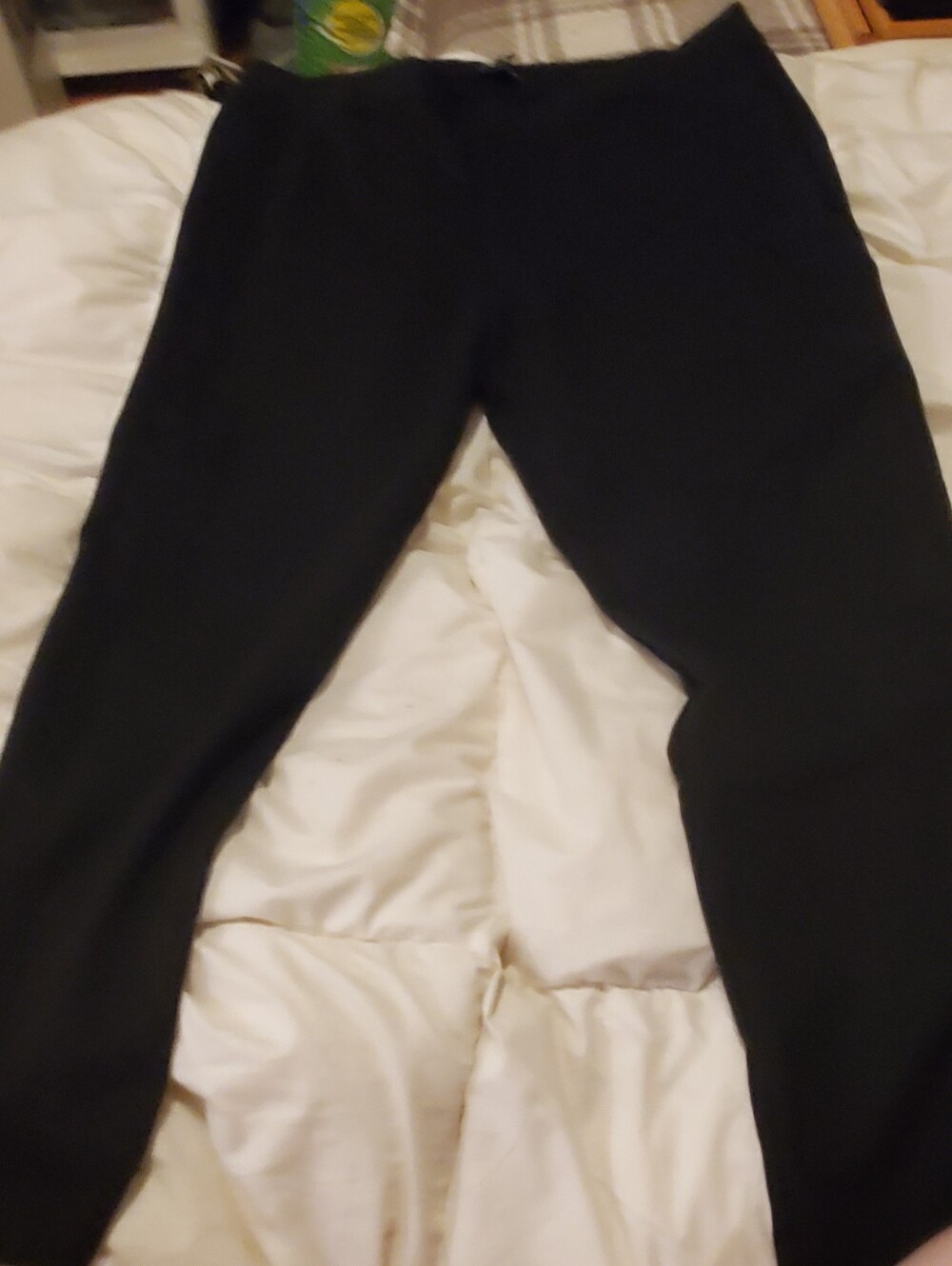 Eileen Fisher Black Straight-Leg Ponte Pants